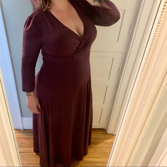 Dresses & Skirts - Dark purple maxi dress